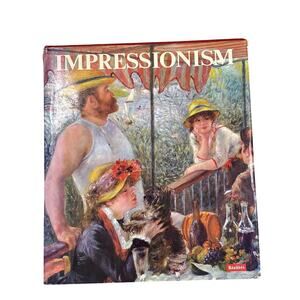 Impressionism editors of Realites Chartwell Books HC/DJ 1973 coffee table book